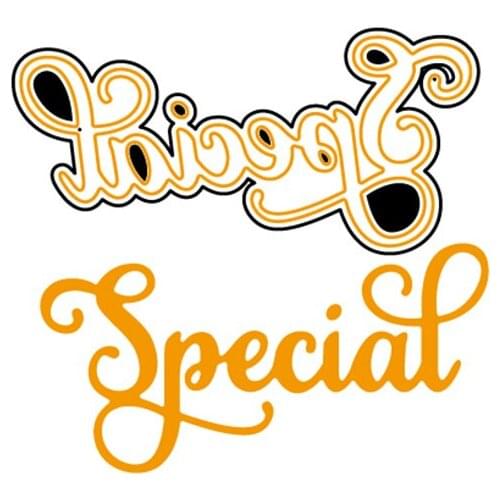 Special English Word Stencil Metal Cutting Dies Cut DIY Scrapbooking Crafts Supplies Embossing Paper Card Making Dies New 2018
