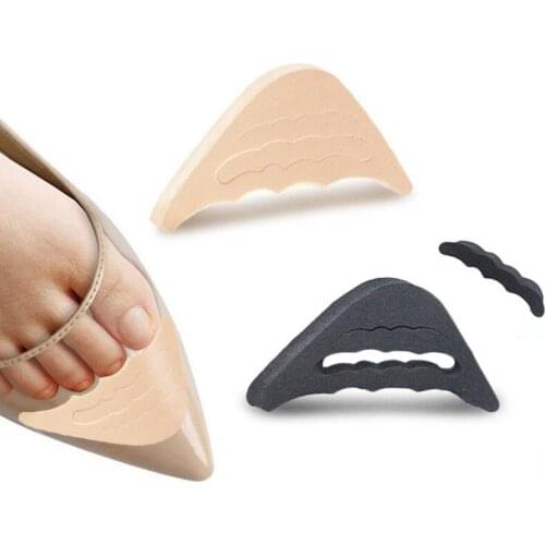 Toe Stopper Adjustable Women shoes Anti-Pain Sponge Cushion Foot Forefoot Half Yards Shoes Pad Top Plug Toe Stopper Shoe Insert