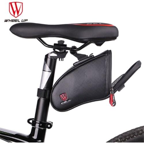 WHEEL UP Reflective Bicycle Bike Rear Bag Waterproof MTB Mountain/Road Bicycle Saddle Bag Cycling Rear Seat Tail Bag