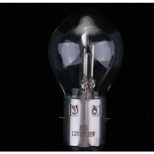 12V 35W Bright White Halogen Headlight Headlamp Bulbs Clear BA20D S2