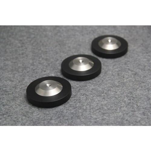 4pcs Speaker Subwoofer Amplifier Spike Base Pad Isolation Stand Feet Base Improve Sound 39mm