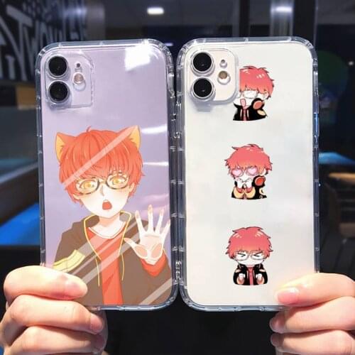707 Mystic Messenger Anime Phone Case Transparent soft For iphone 5 5s 5c se 6 6s 7 8 11 12 plus mini x xs xr pro max