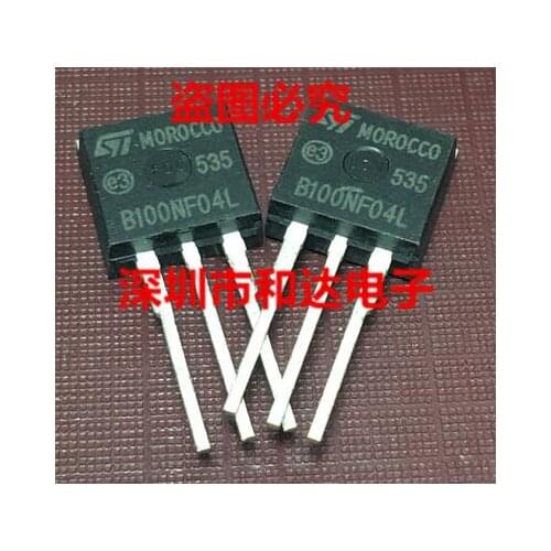 Free shipping 20PCS STB100NF04L B100NF04L TO-262