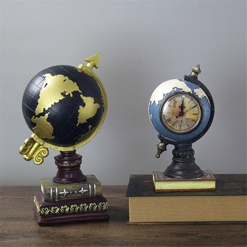 Creative Globe Piggy Bank Coin Storage Resin Classical Astronomical Earth Model Crafts Decoration Office Decoration Props Gift