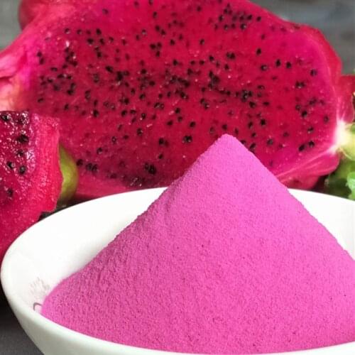 Natural Red Dragon Fruit Powder Baking Bread Cake Natural Pigment Powder Toning Brewed Drinking Fruit and Vegetable Powder