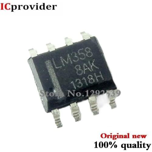 50PCS LM358DR LM358 SOP8 SOP LM358DT SMD LM358DR2G New original