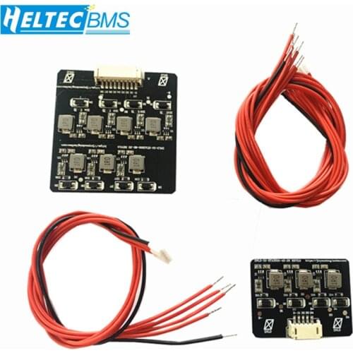 2s - 8s 1.2A Li-ion Lifepo4 Lithium BMS Active Equalization Balancer Inductive Energy Transfer Board BMS 3s 4s 5s 6s 7s