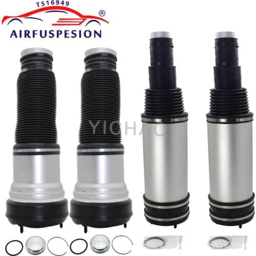 4pcs for Mercedes Benz W220 S Class Front Rear Air Spring Bag Air Suspension Shock Repair Kits 2203202438 2203205113 2203202338
