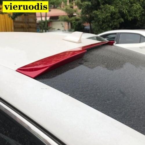 For Ford Mondeo Spoiler 2013-2018 Mondeo Top Wing Spoiler High Quality ABS Material Car Rear End Primer Color Rear Spoiler