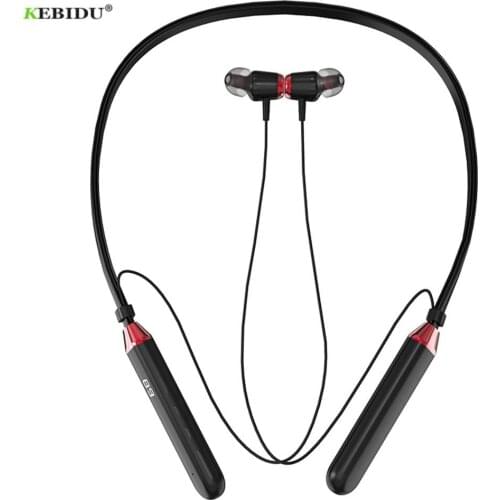 TWS Bass 5.0 Stereo Wireless Bluetooth Music Earphone Ear Neck Noise Cancelling Waterproof Sport Headset For IOS Android Phone
