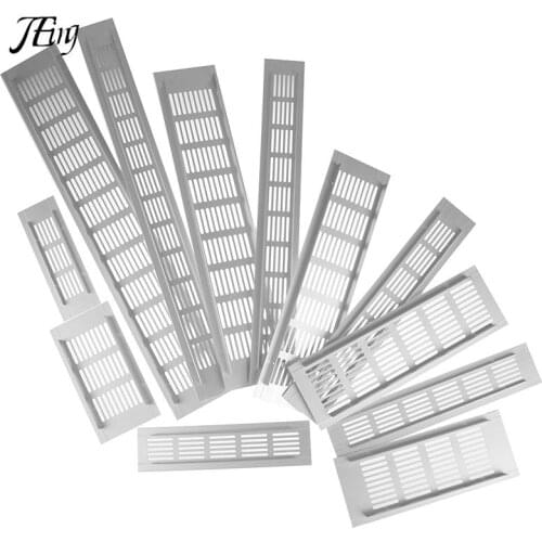 Ventilation Grill White Wall Ducting Ventilation Cover Web Plate Aluminum Alloy Air Vent Grille Vents Perforated Sheet