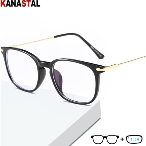 Womens Anti Blue Ray Light Blocking Glasses UV Protection Metal Bicolor Cat Eye Full Frame Female Eyewear Computer Gaming