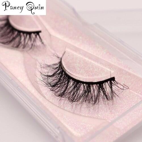 1pairs 3D Mink Eyelashes 100% Cruelty free Lashes Handmade Reusable Natural Eyelashes Popular False Lashes Makeup Wholesale