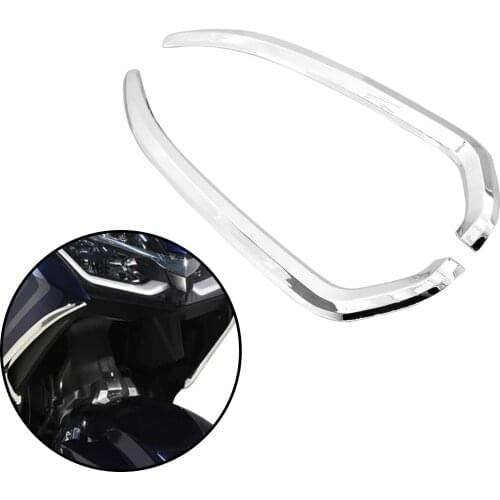 1 Pair Motorcycles Vertical Vent Trim Ornaments Accessories for Honda Goldwing 1800 Gold Wing GL1800 2018 2020