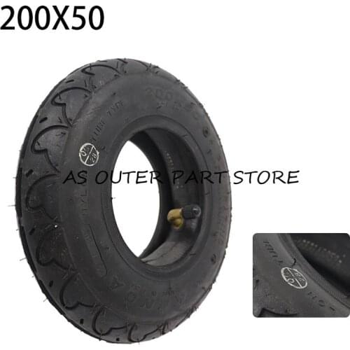 200x50 Inner Outer Tire 8 Inch Mini Electric Scooter Tyre Electric Vehicle 200*50 Tire Accessories