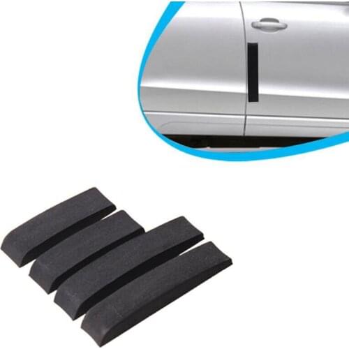 4PCS/set Car Door Protector Car Anti-Collision Strip Door Edge Trim Guard Moulding Decorative strip Sticker Car Styling