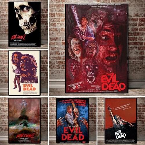 Abstract The Evil Dead Classic Horror Movie Canvas Painting Modern Posters and Prints on The Wall Art Pictures Home Decoration