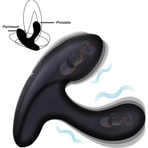 Vibrator Anal For Women Men Butt Plug Prostate Massager Silicone Waterproof Female G Spot Vagina Stimulator Anus Butt Sex Toys