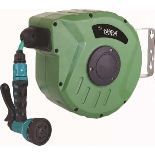 Automatic retractable coil, water blower, air blower, PVC pipe collector