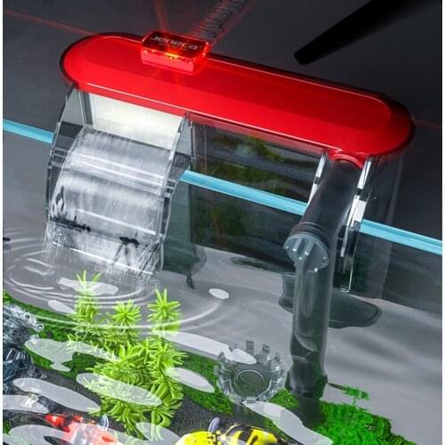 Aquarium filter three-in-one submersible pump equipment plug-in waterfall mini de-oil film mute aerator pump