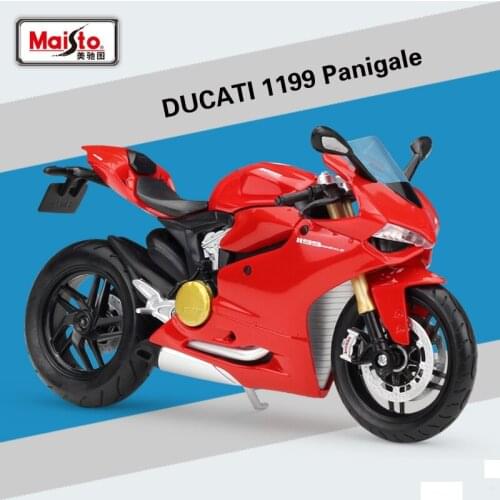 Maisto 1:12 Ducati 1199 Panigale Simulation Model Motorcycle