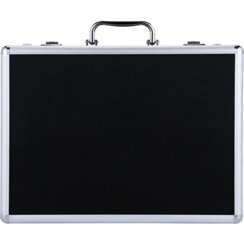 Barber Carrying Case Storage Toolbox Retro Portable Salon Bag Password Lock Suitcase Box Hair Styling Organizer