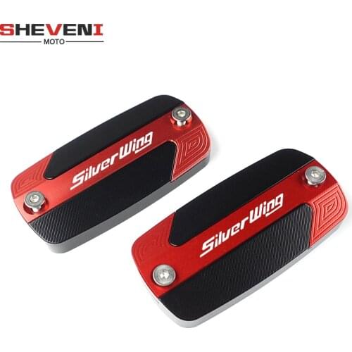 For HONDA FCS600 Silverwing FCS 600 Silver Wing 2001-2011 Motorcycle Front Brake Clutch Master Cylinder Fluid Reservoir Cover