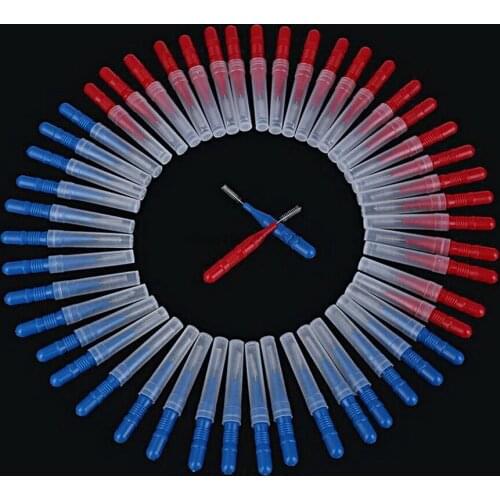 By DHL 50sets 50pcs/set Tooth Flossing Head Soft Plastic Interdental Brush Oral Hygiene Dental Tooth pick Teeth Cleaning tool