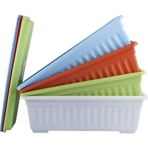 Most Trustworthy Manufacturer Top Standard Wholesale 1300G Pp Material Plastic Plant Pot For Garden