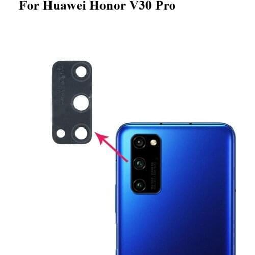 2PCS High quality For Huawei Honor V30 pro Back Rear Camera Glass Lensr v30pro test good Replacement For Huawei Honor V 30 pro