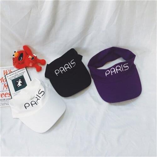 Stylish and comfortable air cap for outdoor travel sun visor Korean version of the bold letter Sun Cap WS-2407