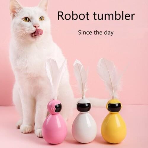 Pet supplies cat toy Cat robot tumbler toy Gifts For cats cat accessories Cats leisure toy Cat decompression toy
