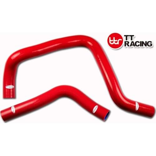TT1304RE- Honda Civic Type R B16A/B DC2 EK4 EK9 EG6 EG9 Silicone Radiator Hose Kit Red