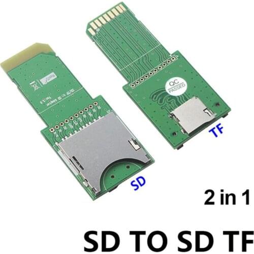 Universal Mini SD TF Card To SD Card Board Reader Slot Adapter Extension Card TF Test Card Set Card Test PCB Extension Board