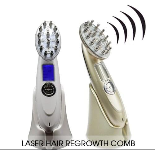 Laser Hair Growth Care Treatment Apparatus Hair Massage Comb Equipment Electric Hair Brush Anti Hair Loss Therapy Tool