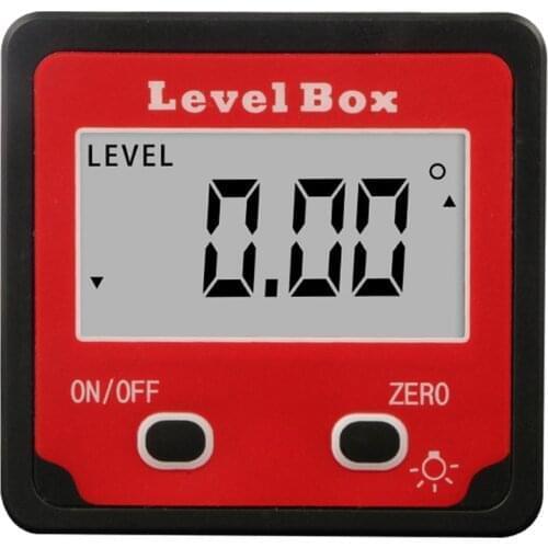 Digital Level Protractor Inclinometer Mag-netic Level Angle Meter Angle Finder Level Box Angle Measuring Tool