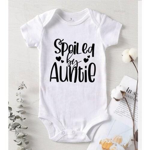 Baby Girl Winter Clothes Love Aunt Onesie Clothing for Babies Cotton Newborn Rompers Children Jumpsuits Long Sleeve Girl Infant