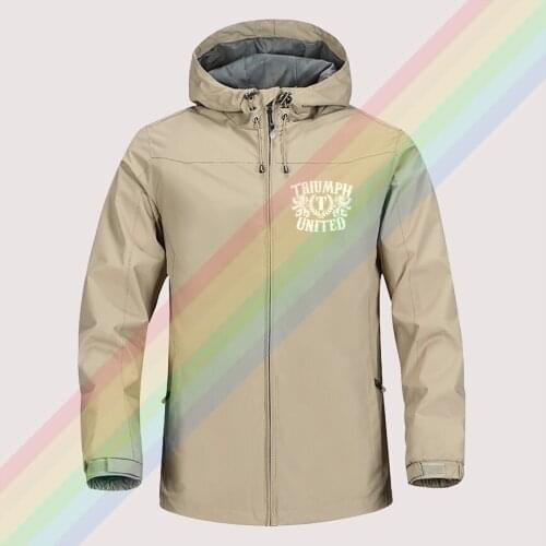 Triumph united mens dana Outdoor Mountaineering Windproof Jacket Hooded comfortable Men Women Fashion High Quality Asian size