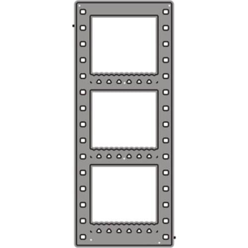 Metal Cutting Dies Rectangle 2 Stencils for DIY Scrapbooking Decorative Embossing DIY Paper Cards