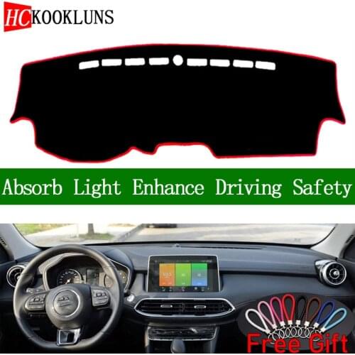 For MG HS 2017 2018 Dashboard Cover Sun Shade Non-slip Dash Mat Pad Carpet Car Stickers Interior Accessories