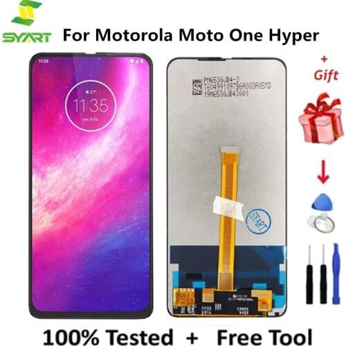 Original Touch Screen For For Motorola Moto One Hyper LCD Display Digitizer Assembly For MOTO OneHyper XT2027 lcd Display Screen