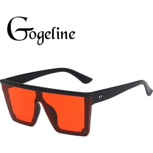 Oversized Square Sunglasses Women Men New Fashion Brand Designer Mirror Lady Vintage Big Frame Eyewear For Outdoor Oculos UV400