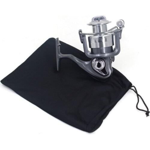 Fishing Reel Bag Medium Drawstring Portable Storage Cloth Pouch Container For Wheel
