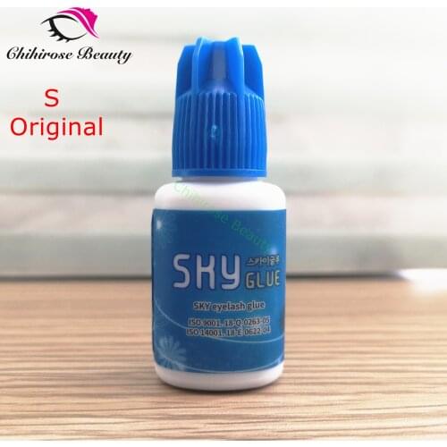1 bottles fastest Korea Sky Glue 2-3s dry time Most Powerful S for Eyelash Extensions MSDS Adhesive lasting 6 weeks