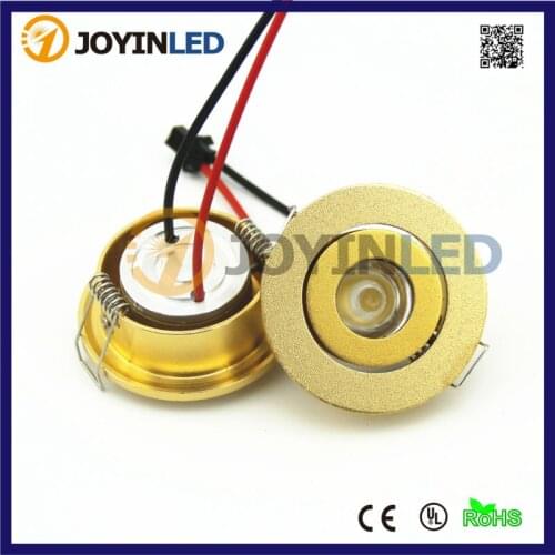12.12 hot sale 10pcs AC85-265V White Black Silver Gold cabinet lamp Round Mini led spot light 3W