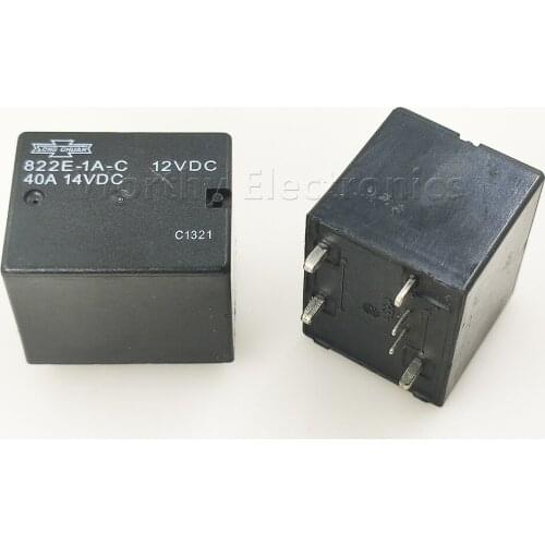 822E-1A-C 40A 12VDC 6-pin relay DIP6