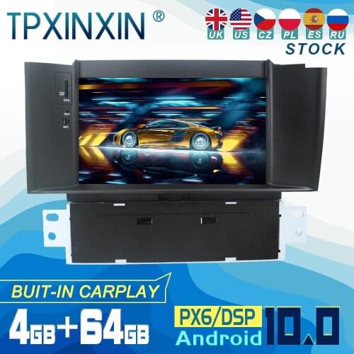 For Citroen C4 C4L DS4 2011-2015 Android 10 Carplay Radio Player Car GPS Navigation Head Unit Car Stereo WIFI DSP BT