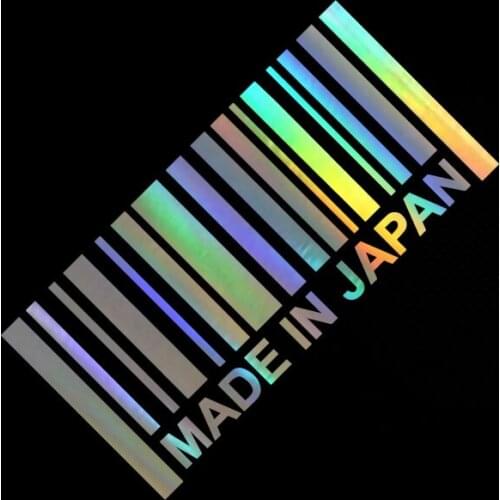 Three Ratels FD416 Car Sticker Vinyl Made In Japan Decal Funny Decal Reflective Laser Motorcycle Car Styling JDM Apply To Car