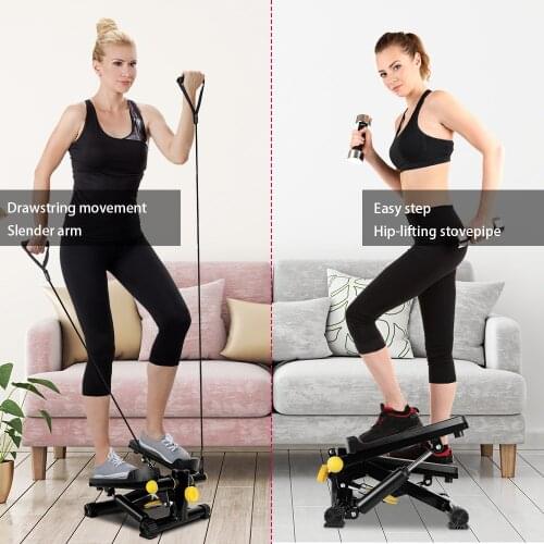 Mute Exercise Steppers Household Sports Gym Fitness Equipment Female Weight Loss Multifunction Skinny Legs Foot Slimming Machine