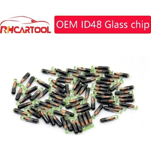 OBD2 10/15/20pcs/lot Car Key Chip Blank OEM ID48 Chip Auto Transponder Chip Glass ID48 Unlock Chip